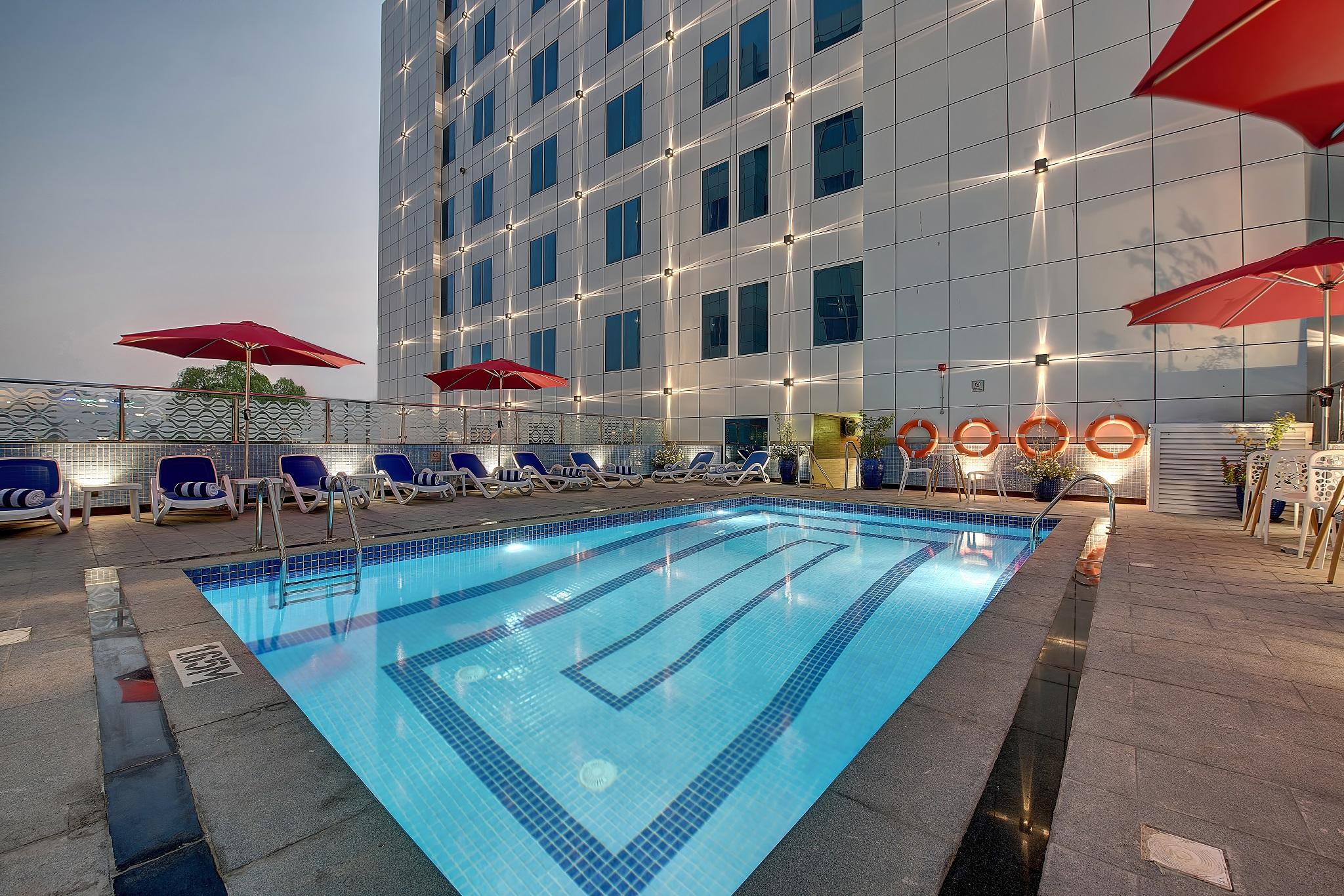 Omega Hotel Dubaj Kültér fotó