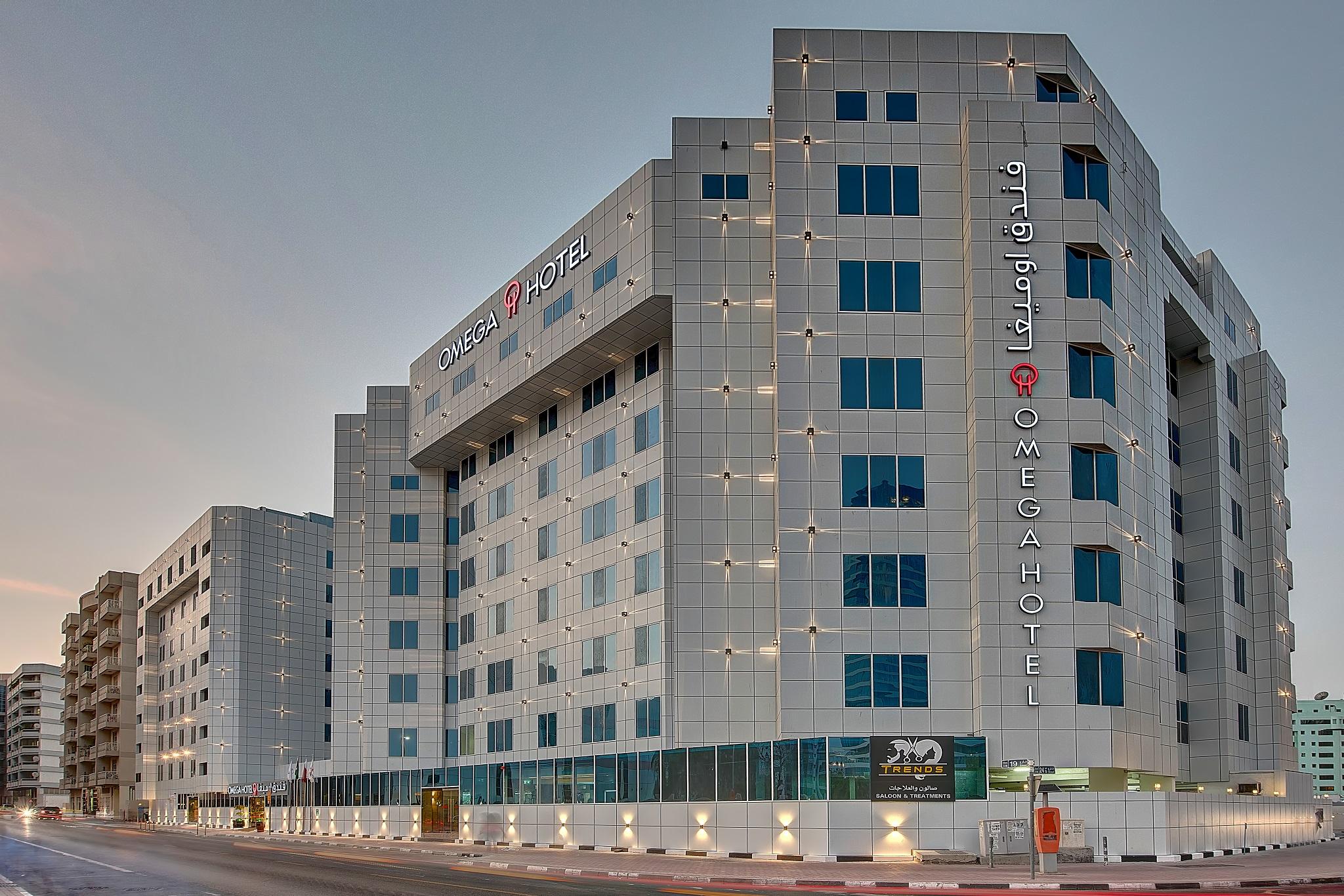 Omega Hotel Dubaj Kültér fotó