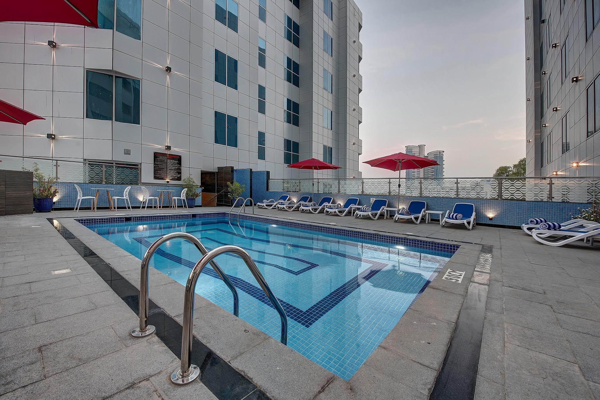 Omega Hotel Dubaj Kültér fotó